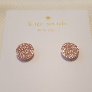 kate spade Jewelry - Kate Spade Rose Gold "Shine On" Crystal Earrings kate spade Jewelry - Kate Spade Rose Gold "Shine On" Crystal Earrings